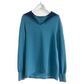 Blusa con cappuccio Isida in seta Loro Piana