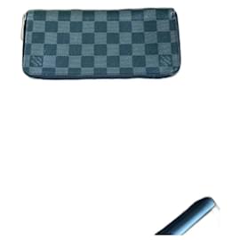 Cartera Zippy Horizontal Louis Vuitton Damier Graphite