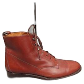 Botines Robert Clergerie de piel marrón claro