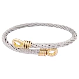Bracciale Fred 'Force 10', oro e acciaio.