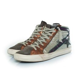 Golden Goose, baskets montantes pailletées