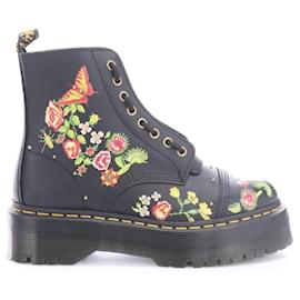 Stivali Dr. Martens in pelle floreale