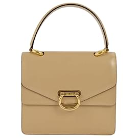 Céline Borsa Celine Old W Flap Ring in beige