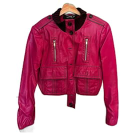 Authentic Gucci Tom Ford Vintage Madonna pink biker jacket do. 2007