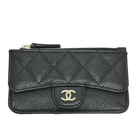 Portafoglio in pelle caviar Chanel