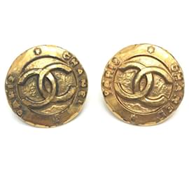 Orecchini a clip in oro Chanel Coco Mark