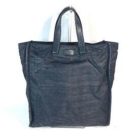 Bolso de hombro negro Fendi 7VA367
