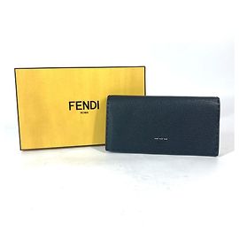 Fendi Stitch Selleria Bi-Fold Langbörse