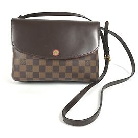 Borsa a spalla Damier Twice di Louis Vuitton