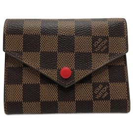 Monedero de lona Damier Louis Vuitton