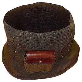 Echtes Christian Dior Seltenes Galliano Street Chic Diorissimo Bucket Pouch Hat