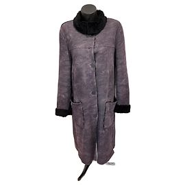 Abrigo largo Armani Jeans Gris Poliéster