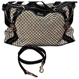 Authentique Gucci Rare Tom Ford 99 AW Sac de Voyage 2 Voies avec Émblème Diamanté