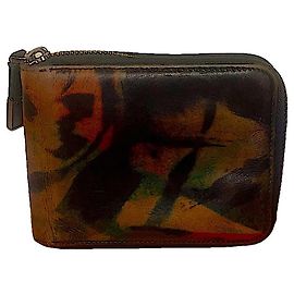 Authentic Dior Homme Pre Fall 14 Limited Edition Jackson Pollock Zip Wallet