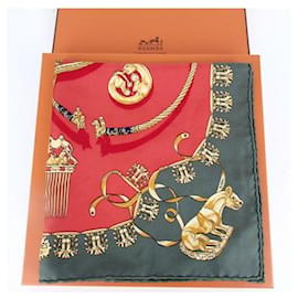 Hermès Carré Klein Die Goldenen Reiter
