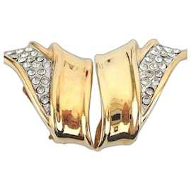 Boucles d'oreilles vintage YSL en or - Yves Saint Laurent