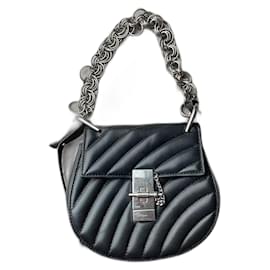 Chloé Drew Bijou Tasche Schwarz Leder