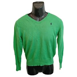 Ralph Lauren Wollpullover Grün Herren