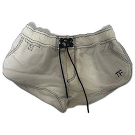 Tom Ford Shorts Weiß Nylon TF Logo