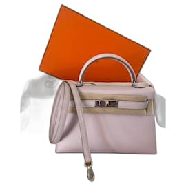 Hermès Mini Kelly II Viola Chiaro Capra Mysore