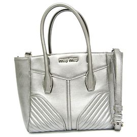 Miu Miu NAPPA BIKER 5BA145 Borsa in pelle da donna