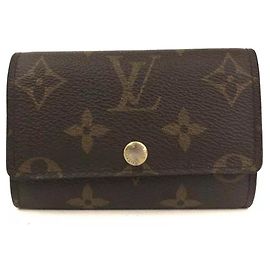 Louis Vuitton Monogram Multicles 6 Ring Key Case/2AE2366