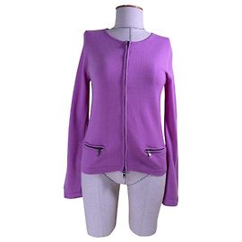 Strenesse Cardigan in cashmere viola