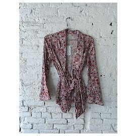 Autre Marque giacca kimono floreale bliss & mischief