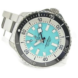 BREITLING Superocean Automatico 44 blu turchese A17376 Uomo