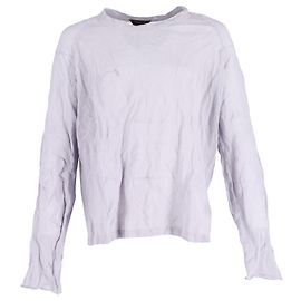 Sweatshirt Ermenegildo Zegna en coton pastel violet