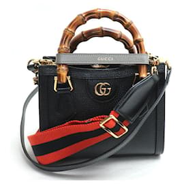 Gucci Diana Leder 2-Wege Tasche