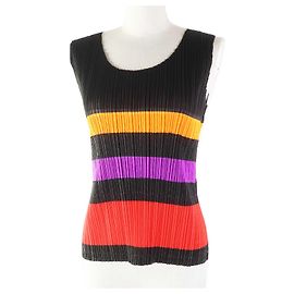 Autre Marque Jacke mit Randmuster PLEATS PLEASE PP53-JK611