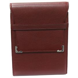 Billetera bifold Cartier de piel de ternera Cabochon Line L3000580