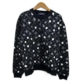 Louis Vuitton Dot Monogram Sweatshirt Schwarz L