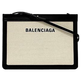 Schultertasche Balenciaga schwarz und weiß