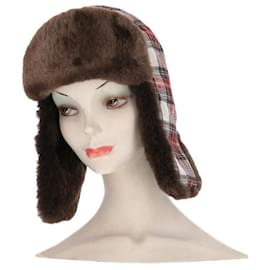 A.N.G.E.L.O. Vintage Cult Cappello Ushanka Tartan - Anni 2020 - Autre Marque