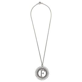 Collana in metallo argento Gianfranco Ferré - anni 2000