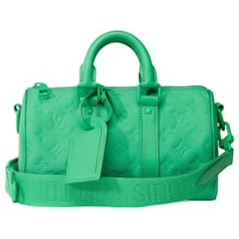 Borsa LOUIS VUITTON Keepall in Pelle Verde - 102181