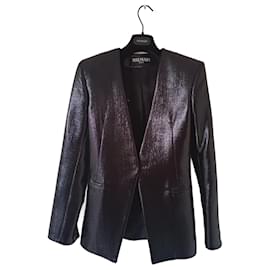 Blazer Balmain in lana nero