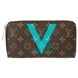 Acessório LOUIS VUITTON Zippy em Lona Marrom - 102202