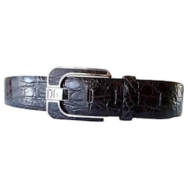 DOLCE and GABBANA COCONUT LEATHER BELT. - Dolce & Gabbana