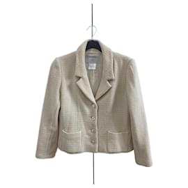 Chanel Tweed-Jacke Größe 38