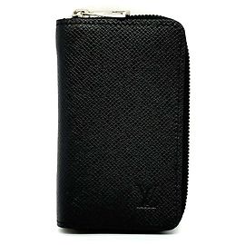 Portafoglio Zippy Louis Vuitton in pelle Taiga