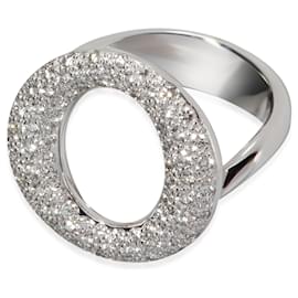 Tiffany & Co. Elsa Peretti Sevillana Diamantring aus 18KT Weißgold 0,80 CTW