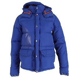 Pufferjacke Comme des Garçons x The North Face aus blauer Baumwolle