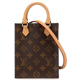 Borsa Petite Sac Plat Monogramma Louis Vuitton