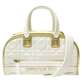 NUOVA BORSA A MANO CHRISTIAN DIOR VIBE IN PELLE CANNAGE BORSA A TRACOLLA