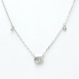 Collana Pendente in Diamante Gucci GG Running