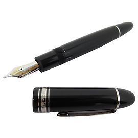 NUOVO PENNA A INCHIOSTRO MONTBLANC MEISTERSTÜCK 149 RESINA NERA PALLADIO SCATOLA