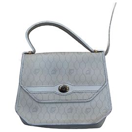 Borsa a spalla Christian Dior Eggshell in tessuto monogramma